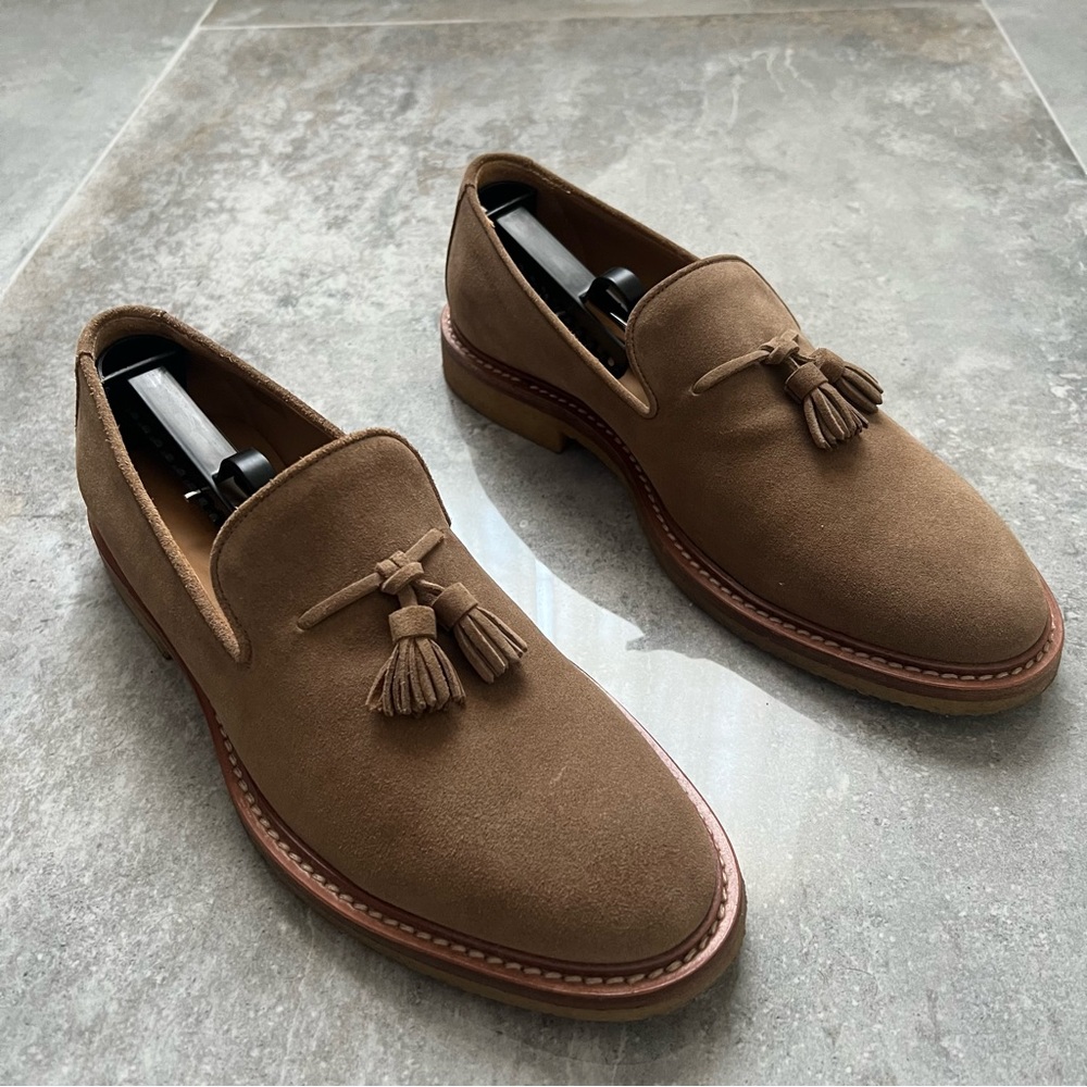 Suitsupply Suede-T. Loafer-Brown Size 9